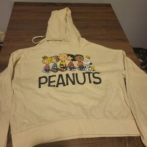 Peanuts Cream Hoodie Size S